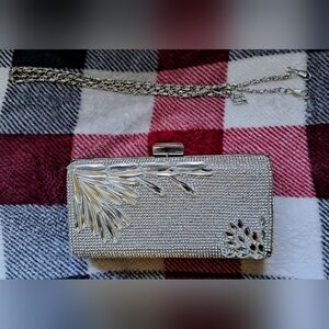 Charming Charlie RSVP Clutch Rhinestone Purse